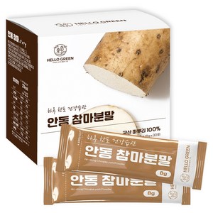 헬로우그린 국내산 안동 참마분말 스틱 30p, 1개, 240g