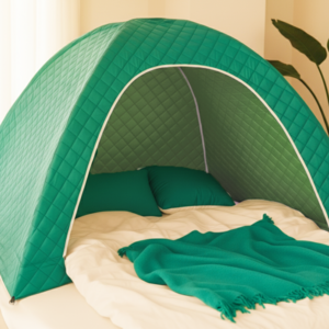 퍼블릭스테이션 더 포근한 난방 실내 침대 사각 방한 텐트