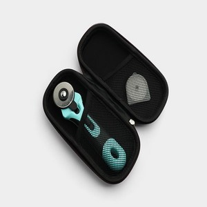 패션스타트 45mm 원형재단칼+리필칼날+케이스 3종 세트, 1개, 스카이