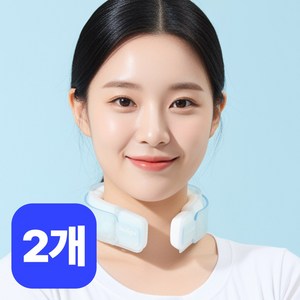 비나잇 아이스 넥쿨러 쿨스카프 아이스넥밴드, 블루, 2개