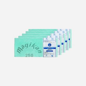 매직캔 14L 16L 20L 공용리필 비닐봉지 250R, 5개, 21L