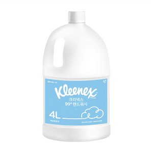 크리넥스 99 플러스 핸드워시 리필 허브파우더, 4L, 1개 골드박스 특가