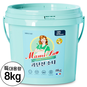 맘스럽 과탄산소다 버킷 초대용량 프리미엄 1등급원료 산소계표백제, 8kg, 1개 골드박스 특가