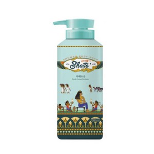 샤워때비누 사해소금 바디워시, 900ml, 4개