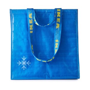 이케아 보냉가방 대형 보냉가방 아이스백 FRAKTA 프락타, Blue, 1개