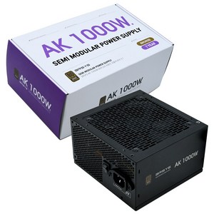 3RSYS AK 1000W 80PLUS 브론즈 모듈러 ATX3.1, AK1000W