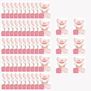 로로스키니 프리미엄 하이드로겔 턱 v 브이라인 리프팅 팩, 1개입, 56개