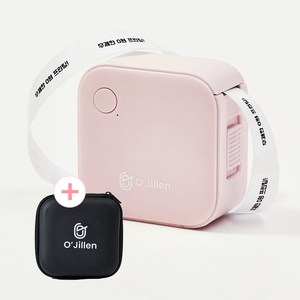 오지렌 네임스티커 감열식 라벨프린터 라벨기 핑크, WP9529(핑크), 1개