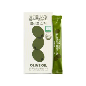 유기농 100% 엑스트라버진 올리브스틱 (10gx14포), 140g, 1박스