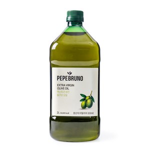페페브루노 엑스트라 버진 올리브 오일, 2L, 1개