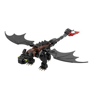 LEQUMOC C5417 아이콘즈 드래곤 길들이기 : 투슬리스 블록 세트 키트 블럭 장난감 232PCS, 1개