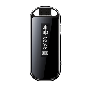 RUN기술 고성능 휴대용 초소형 장시간 녹음기 64GB, 블랙, JXT-880J