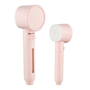 HIGHEND 필터샤워기 고압 수압상승 ABS 필터 샤워기 헤드, 핑크, 1개