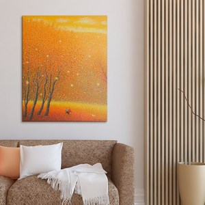 [인메이블] 장용길 작가 아트에디션 46종 캔버스 액자 23~46번 풍경화 거실 인테리어 그림 추상화 달항아리, 46.[I]인연, 소형6호 [40.9x31.8cm]