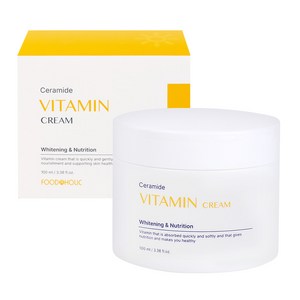 푸드어홀릭 세라마이드 비타민 크림, 1개, 100ml 골드박스 특가