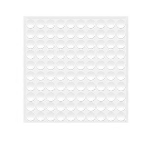 싱크대 문짝 문 소음 충격 실리콘 쿠션 100P, 2개