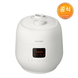 쿠첸 더핏 슬림 전기압력밥솥 10인용, CRS-FSWS1040DFMW, Milk Shake White