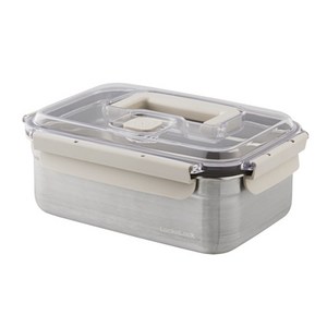 락앤락 숨쉬는 스텐 김치통, 3L, 1개