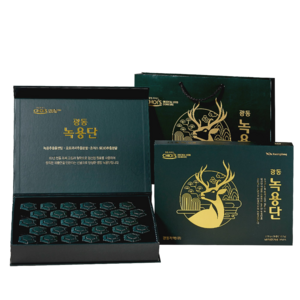 광동제약 녹용단 30환 + 쇼핑백, 112.5g, 1세트 골드박스 특가
