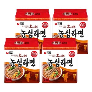농심 라면 124g, 16개