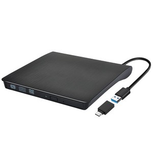 노트케이스 USB 3.0 DVD RW 멀티 외장형 ODD, NC-MULTI8X (블랙), 1개