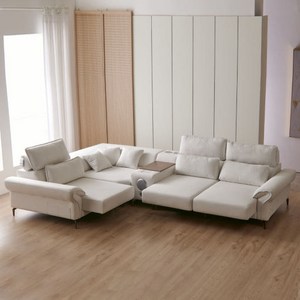 퍼니챗 몬스터 3인용 4인용 5인용 코너형 6인용 코너형 갤럭시 패브릭 전동 리클라이너 슬라이드 모션소파, 우퍼추가 X