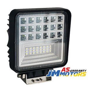 제이엠 사각 42구 LED 써치라이트 확산집중형 JMS-S126W, 1개
