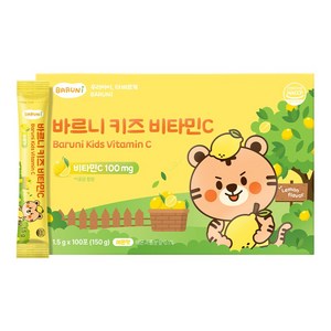 바르니 어린이 영양 키즈 비타민 C 레몬맛, 150g, 1박스
