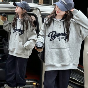 조이걸스 겨울 기모 여아 주니어 상하복 세트 후드티 팬츠