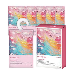 보네센트 샤쉐 옷장 방향제, 22g, 5개, 오로라솝