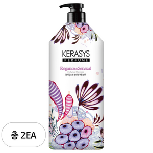 케라시스 오리지널 퍼퓸 샴푸 엘레강스 앤 센슈얼, 1.5L, 2개