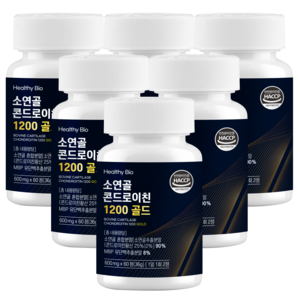 헬씨바이오 소연골 콘드로이친 1200 MBP 골드, 60정, 6개