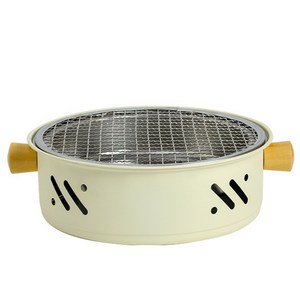 CookNest 캠핑 화로대 바베큐 그릴 미니 숯불 화로, 1개