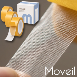 모브아일 자국없는 초강력 투명 만능 양면 테이프 고접착 30mm*5M, 3개, MOV옐로우
