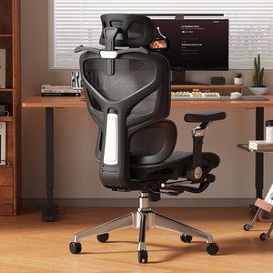 LOVFIR AIRMESH 902 PLUS 인체공학 메쉬 사무용 의자 풀메쉬 의자 9D 팔걸이 헤드레스트 요추 지지 발받침 리클라이닝, 차콜 블랙