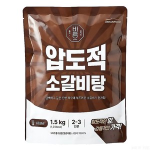 진한식품 압도적 소갈비탕, 1.5kg, 5개
