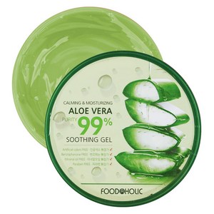 푸드어홀릭 알로에베라 수딩젤, 300ml, 10개