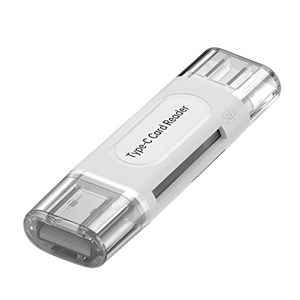 홈앤스테이 USB3.0 C타입 초고속 SD카드리더기 (해외구매대행), 화이트