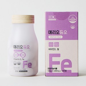 메디오듀오 메리오듀오 아기 어린이 철분제 유아 아이 철분 츄어블 100일분, 1개, 100g