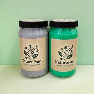 보수용 방수페인트 크랙보수 수용성우레탄 방수페인트 틈새 균열 크랙소량올인원, 500ml, 녹색, 1개