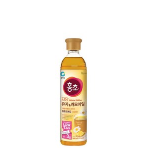 홍초 저당 유자 앤 캐모마일, 900ml, 2개