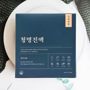 사계명원 청명칼슘진액 녹용 특허 비타민D 칼슘 마그네슘 청명진액, 150g, 3개