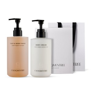캄모멘트리 레몬버베나 보습 바디워시&바디크림 세트 (500ml/450ml), 허브 바디 기프트 세트, 1세트