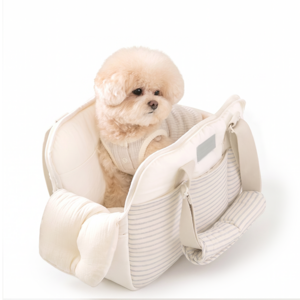 EVIO 대용량 고양이 가방 고양이 이동장, 1개, 스트라이프