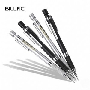 빌픽 필기감 좋은 저중심 메탈 샤프, 2개, 0.5mm