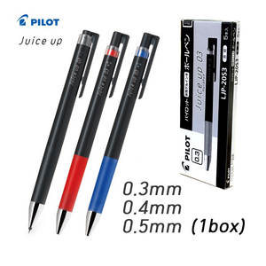 파이롯트 쥬스업 젤잉크 중성 노크펜 0.3mm, 블루, 5개