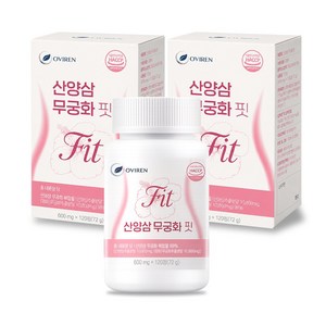 오비렌 산양삼 무궁화 핏 복합물 99%, 2개, 120정