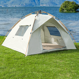 무이네 원터치 방수텐트 파우치포함 자동텐트, 3~4인용