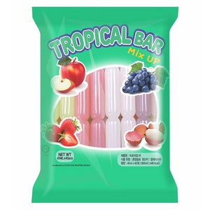 트로피칼 아이스바 믹스업 대용량 벌크 40개, 1개, 1.8L