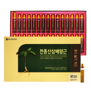 종근당건강 천종산삼배양근 + 쇼핑백, 600ml, 1개